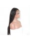 Silk Straight Brazilian Virgin Hair Full Lace Wig With Baby Hair Around