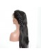 Silk Straight Brazilian Virgin Hair Full Lace Wig With Baby Hair Around
