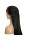 Natural Color Silk Straight 100% Brazilian Virgin Human Hair Wig Lace Front Wigs