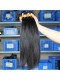 Silk Straight Unprocessed Mongolian Virgin Human Hair 3 Bundles Natural Color 