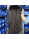 Indian Remy Human Hair Extensions Weaves Yaki Straight 4 Bundles Natural Color