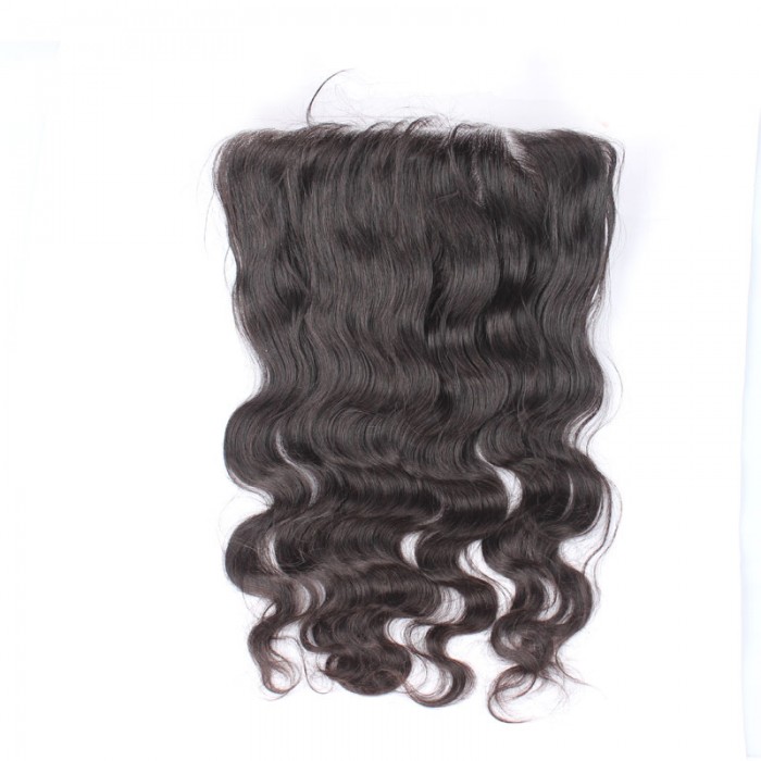 13 6 Lace Frontal With Natural Hairline Body Wave Brazilian Virgin